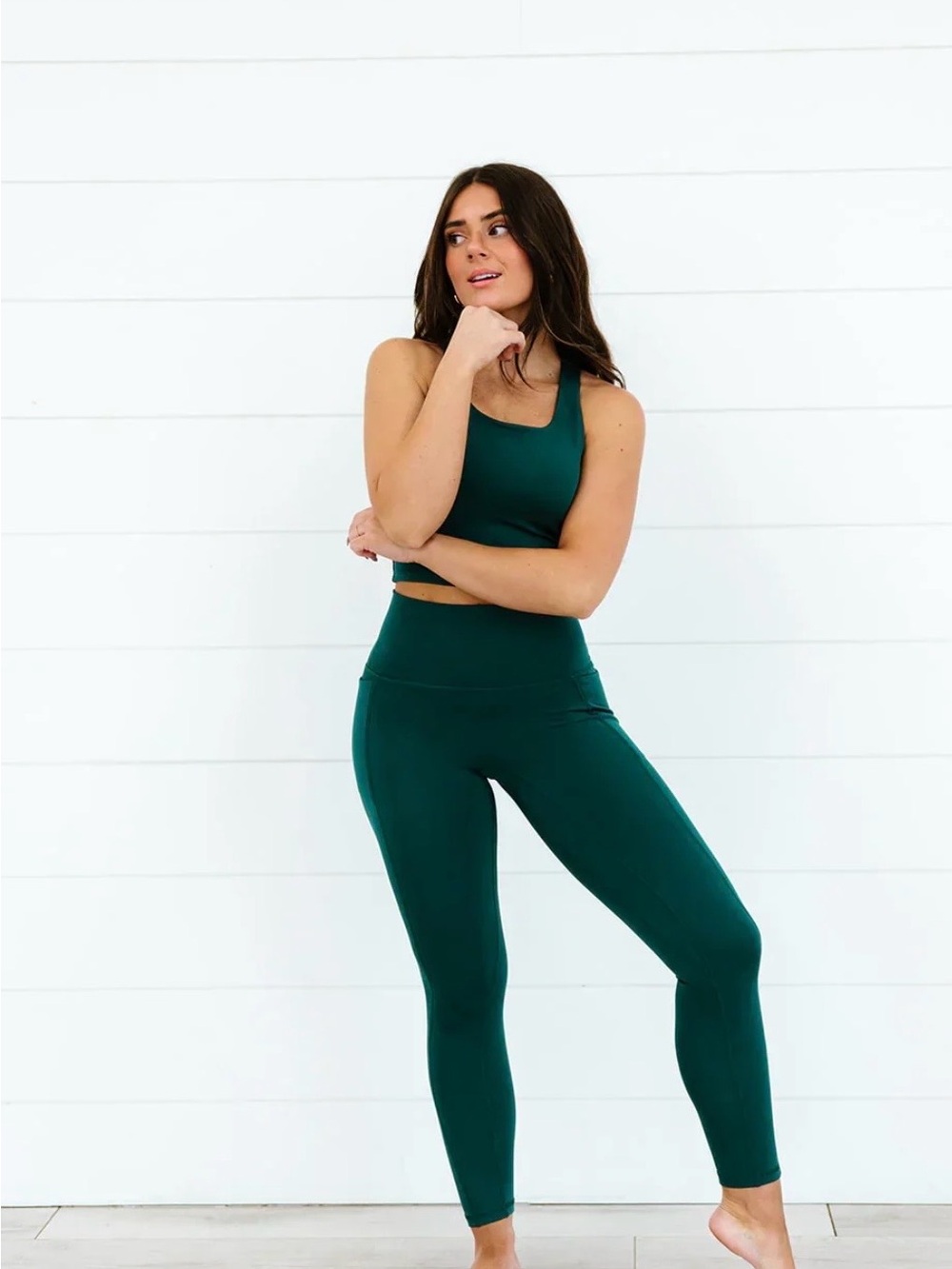Coral Reef Swim High Waisted Leggings